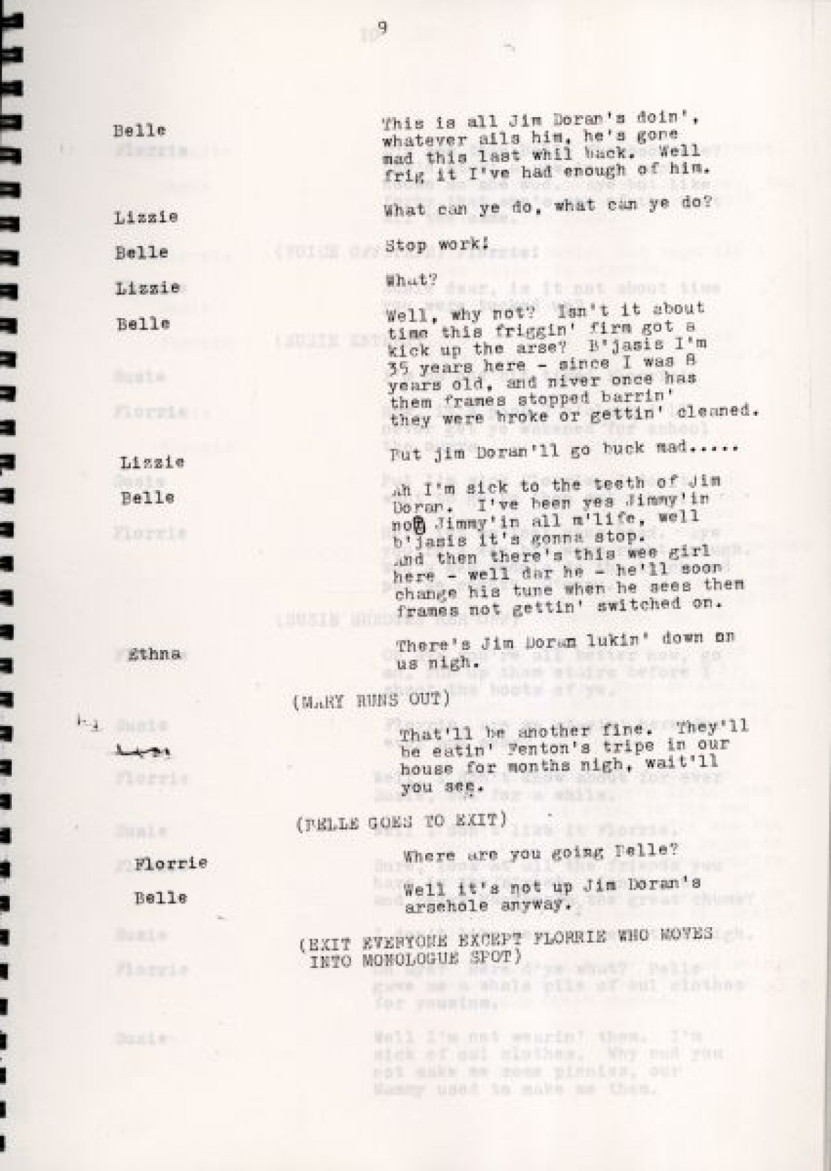 Lay Up Your Ends (script) | extraORDINARYwomenNI